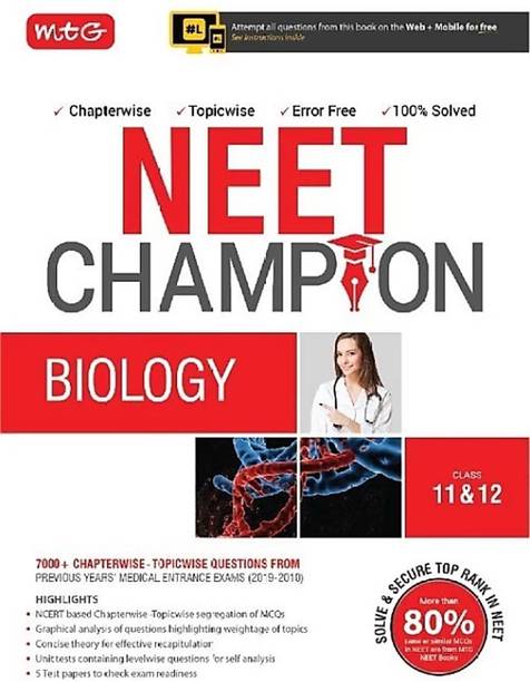 Mtg Neet Champion Biology For Class 11 & 12