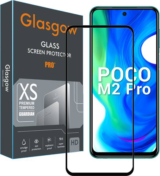 Glasgow Edge To Edge Tempered Glass for Poco M2 Pro