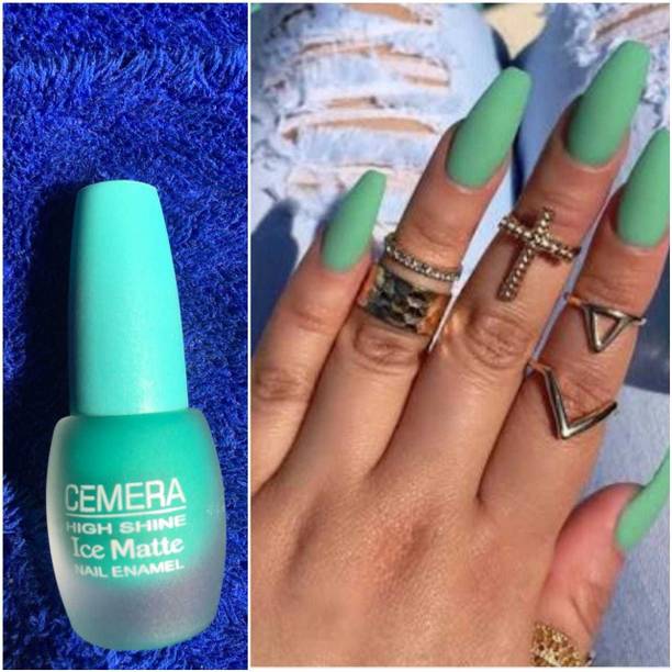 Cemera Matte Nail Polish Sea Green Sea Green