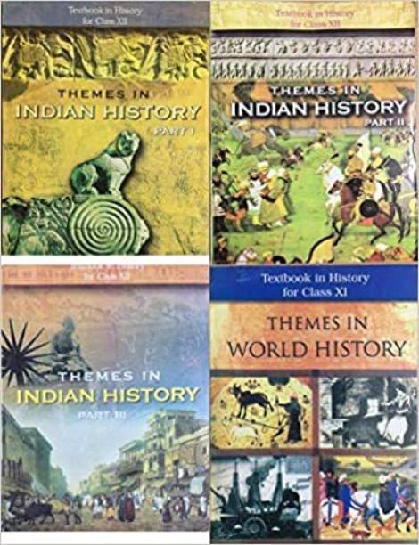 NCERT History Class 11,12 (1+3) Books Set English Medium Textbook Binding – 1 January 2019
