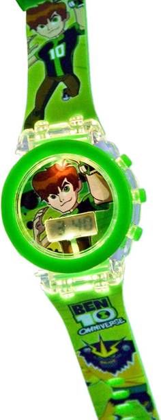 TYMU TYMU BEN 10 GLOWING LIGHT WATCH Kids watch Digital Watch  - For Couple