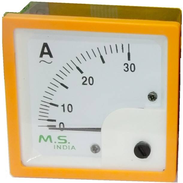 M S control Analog 0-30 Amp Ammeter Ammeter