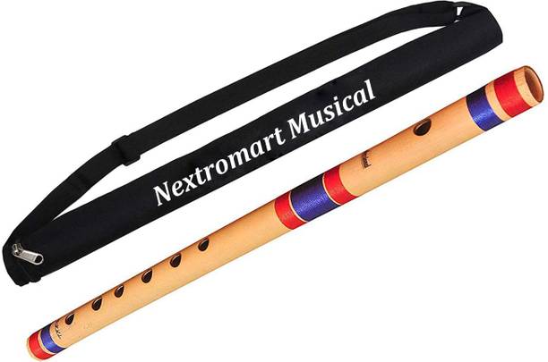 Nextromart C Sharp 6 Hole Bamboo Flute Size 17 Inch Ban...