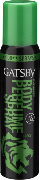 GATSBY Ultimate Body Perfume Spray Force Deodorant Spray  -  For Men