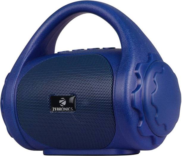 ZEBRONICS Zeb-County Bluetooth Speaker with Built-in FM Radio, Aux Input 3 W Bluetooth Speaker