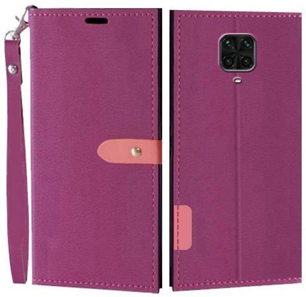 Krofty Flip Cover for POCO M2 Pro, Redmi Note 9 Pro, Redmi Note 9 Pro Max, Redmi Note 10 Lite