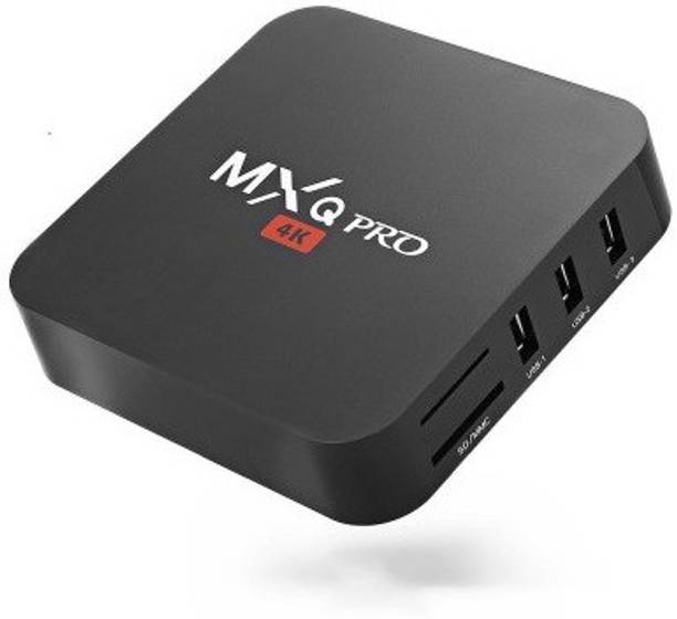 Crystal Digital MXQ Pro 4K 64-bit Android Smart TV Streaming Box Media Streaming Device