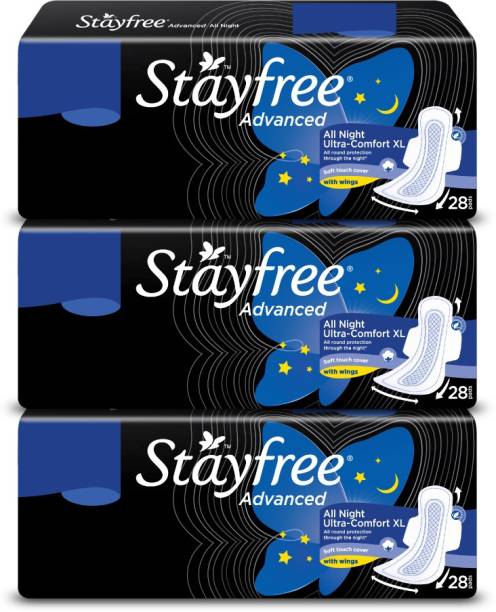 STAYFREE Advance All Night Sanitary Pad