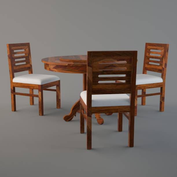 Cherry Wood Rosewood (Sheesham) Solid Wood 3 Seater Dining Set