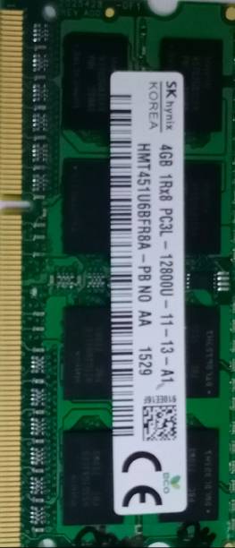 Hynix low voltage DDR3 4 GB Laptop (hmt)