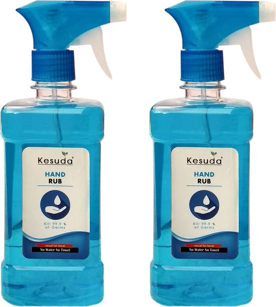 KESUDA 2*1 liter hand rub liquid sanitizer spray Hand Rub Pump Dispenser