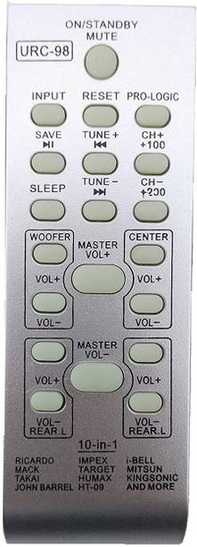 Haimac 10 in 1 Santosh  Remote Compatible for Santosh  Home Theater Remote Controller