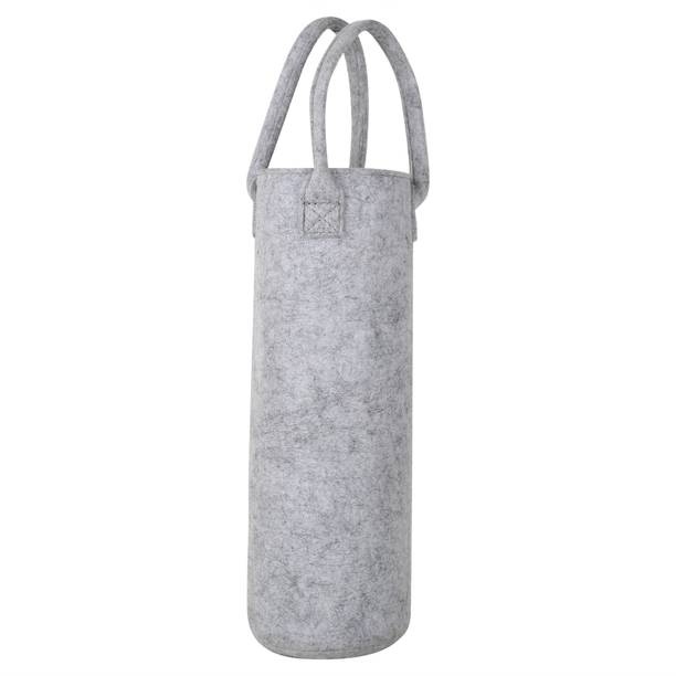 OON Bottle Cover/Holder 1Litre with Handle Grey Felt