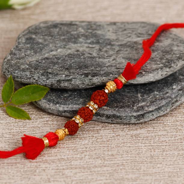 Flipkart SmartBuy Rudraksh D827_FSB Assorted, Zardosi Rakhi  Set