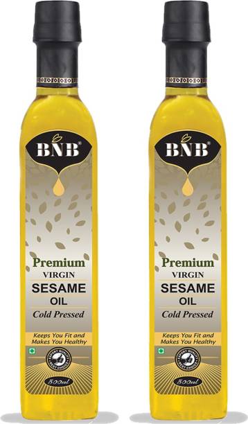 BNB Premium Virgin Sesame Oil|Til OIl|Gingelly Oil|Cold Pressed Cooking Oil |Deepak Puja Oil Sesame Oil Plastic Bottle