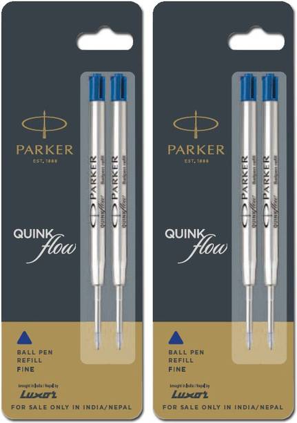 PARKER Quink Flow Ball Pen 4 Refills Ball Pen Refill