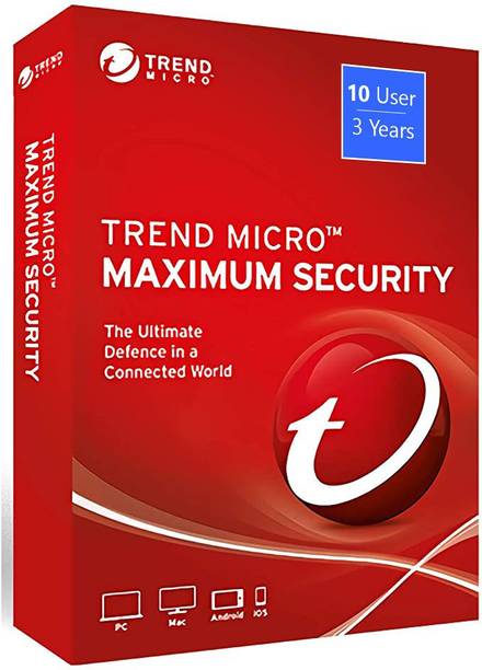 Trend Micro Total Security 10 User 3 Years