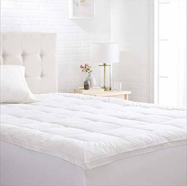 KUBER INDUSTRIES Mattress Topper Queen Size Mattress Cover