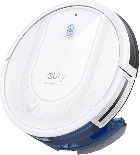 Eufy by Anker Robovac G10 Hybrid ME-T2150G21 Robotic Floor Cleaner with 2 in 1 Mopping and Vacuum (WiFi Connectivity, Google Assistant and Alexa)