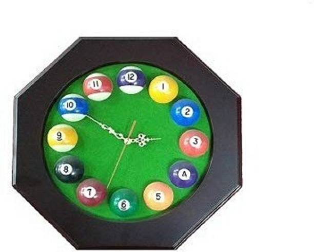 Laxmi Ganesh Billiard Digital 20 cm X 2 cm Wall Clock