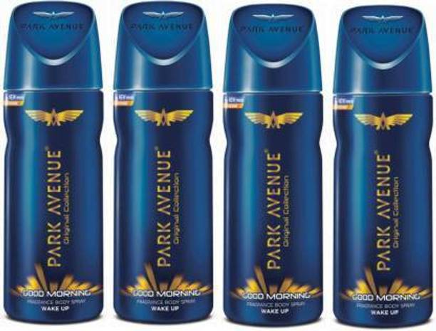 PARK AVENUE Good Morning Deodorant Combo Pack of 4 Body Spray -