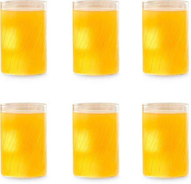 BOROSIL (Pack of 6) BN430120036 Glass Set Water/Juice Glass
