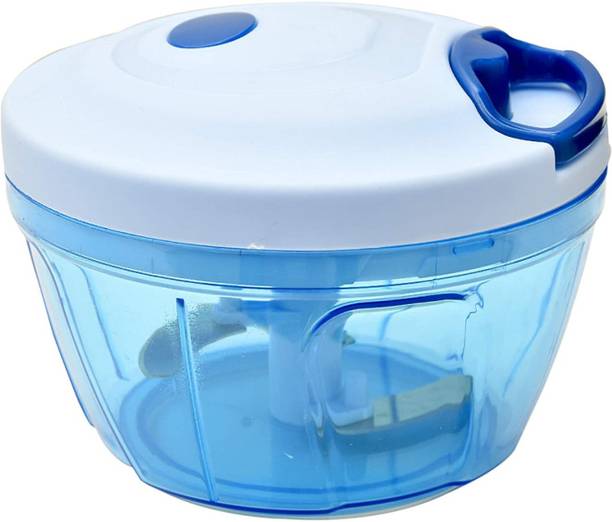 Gaurav Tech 450 ML Plastic Handy Dori Chopper with 3 Blades Electric Vegetable & Fruit Chopper