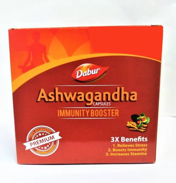 Dabur ASHWAGANDHA CAPSULES 20caps X 2PACKS