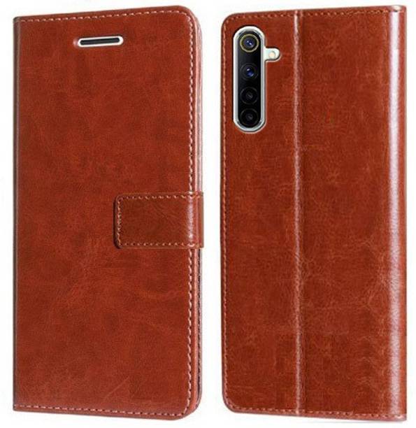 Krofty Flip Cover for Realme 6i