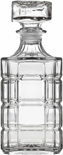 Shiv Kraft Square Crystal Whiskey Wine Decanter