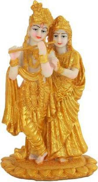 krishnagallery1 Lord Radha Krishna statue Murti Marble Finish , Radha Krishan Statue Decorative Showpiece - 22 cm