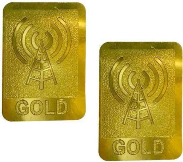 AirSoft Anti Radiation Gold (Pack of 2) Anti-Radiation Sticker