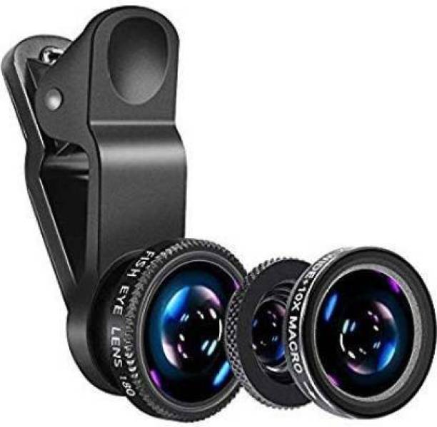 MerePere Mobile Photography Lens , Mobile Camera Lens Clip-On 3 in 1 Kit, Mobile Phone Lens Mobile Phone Lens
