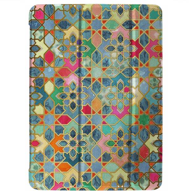 DuraSafe Cases Flip Cover for iPad 7.9 Inch Mini 4th [ Mini 2015 4 Gen ] Ultra Slim Smart Auto Sleep / Wake Printed PC Cover
