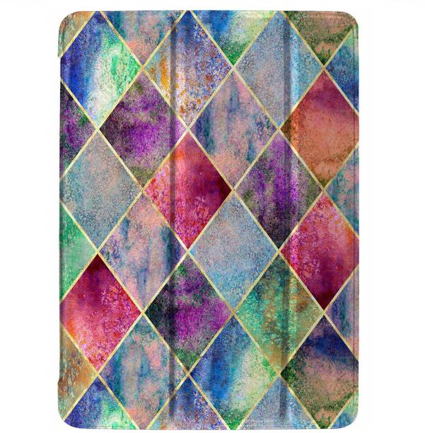 DuraSafe Cases Flip Cover for Apple iPad Pro 9.7 2016 [ Pro 9.7 Inch ] Ultra Slim Smart Auto Sleep / Wake Printed PC Cover