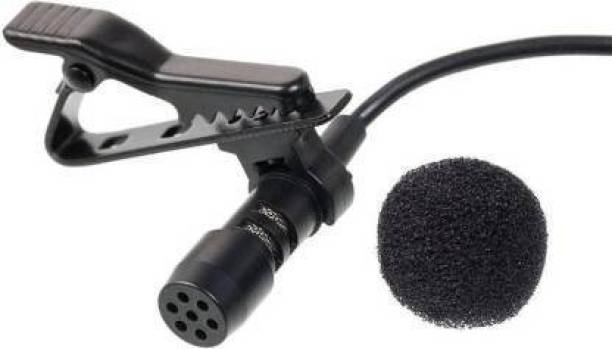 Mobiseries 3.5mm Clip Microphone For Youtube | Collar Mike for Voice Recording | Lapel Mic Mobile, PC, Laptop, Android Smartphones, DSLR Camera Microphone