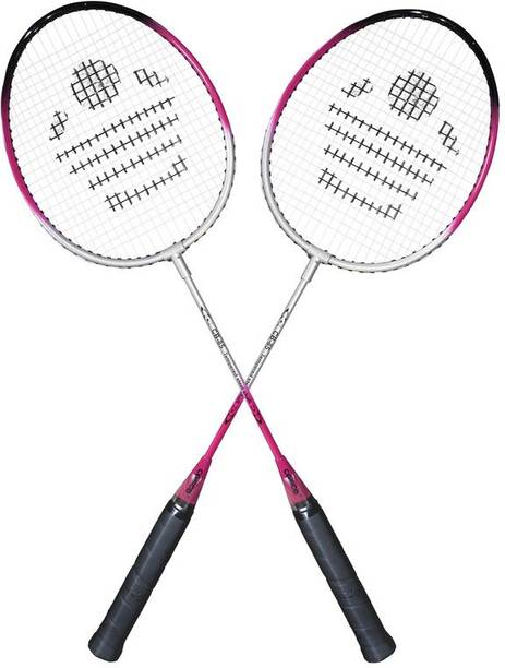COSCO Badminton Racquet CB-85 - Purple-Silver Purple, Silver Strung Badminton Racquet