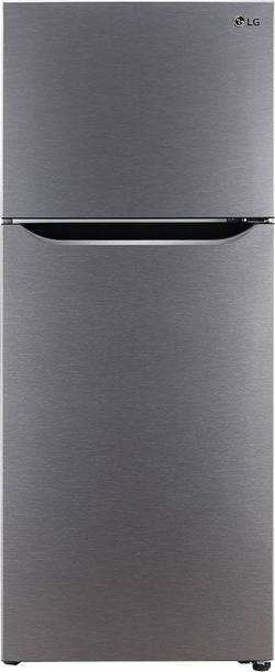 LG 242 L Frost Free Double Door 2 Star Convertible Refrigerator Dazzle Steel, GL-N292BDSY