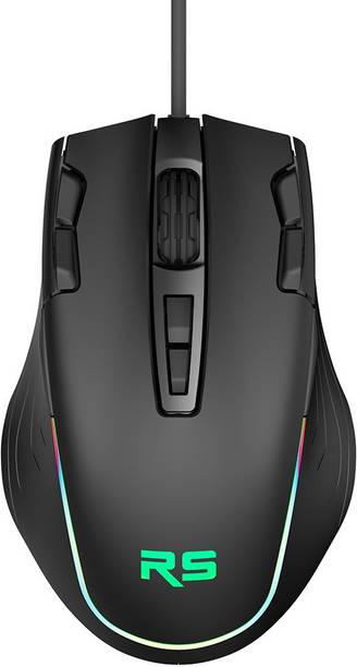 Riversong GM02C Click XP Wired Ambidextrous Optical  Gaming Mouse