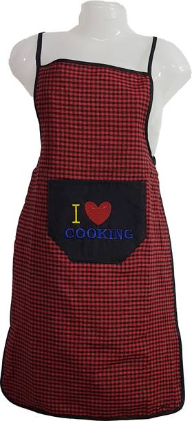 Dakshya Industries Cotton Home Use Apron - Free Size