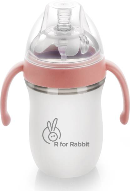 R for Rabbit First Feed Silicone Feeding Bottle for New Born Babies 160 ml |5 fl Oz - 160 ml
