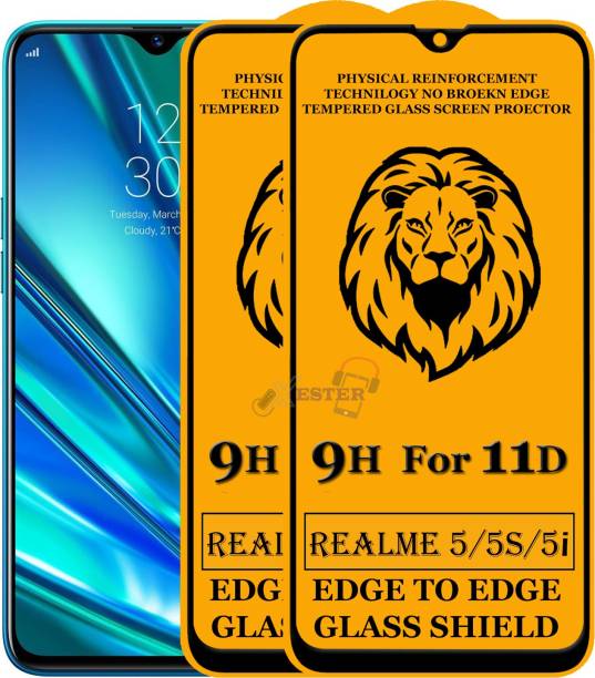 Xester Edge To Edge Tempered Glass for Realme Narzo 20, Realme Narzo 20A, Realme C11, Realme C12, Realme C15, Realme C3, Realme 5, Realme 5i, Realme 5s, Oppo A9 2020, Oppo A5 2020, Realme Narzo 10, Realme Narzo 10A, Oppo A31