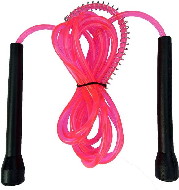 Manogyam WEIGHT LOSS PROGRAM Men & Women - With thin handle Speed Skipping Rope Freestyle Skipping Rope