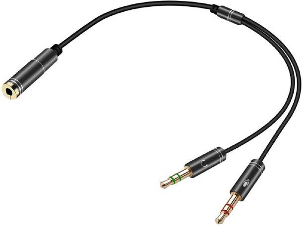 Fedus Stereo Audio Cable 0.2 m Earphone splitter for mobile 1 female to 2 Male