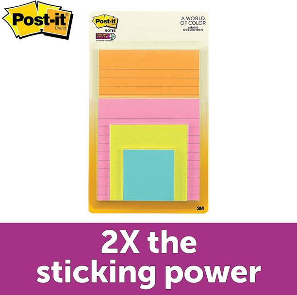 Post-It Post-It 45 Sheets Regular, 4 Colors