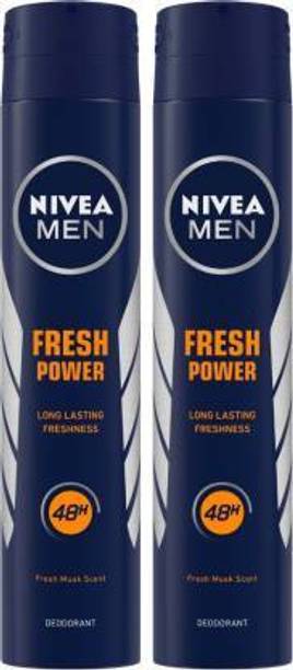 NIVEA Fresh Power Charge Body Spray Deodorant Spray Body Spray  -  For Men
