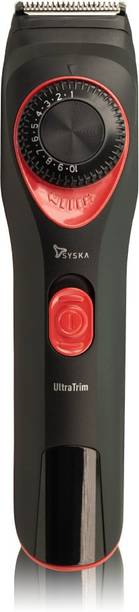 Syska UltraTrim HT700 Trimmer 45 min  Runtime 20 Length Settings