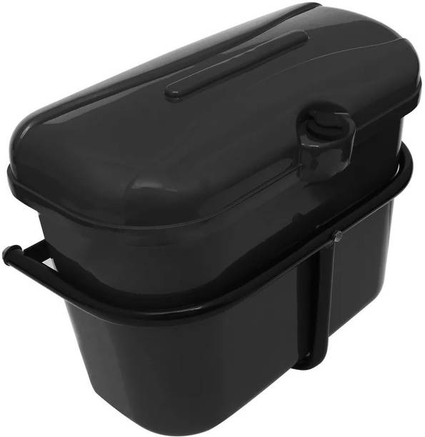 AUTONEST Luggage Box Black Plastic Motorbike Saddlebag