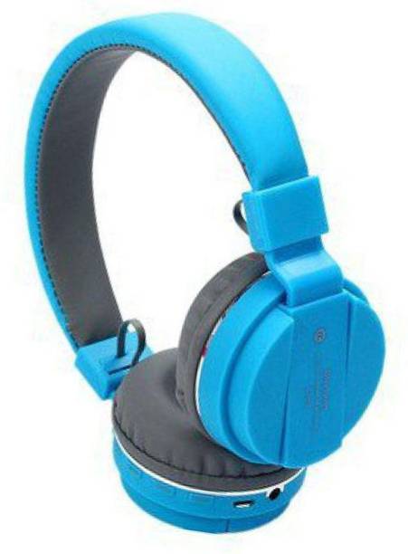 Worricow Wireless SH-12 Stereo Bass Rich Sound With Radio, SD Card Slot Bluetooth