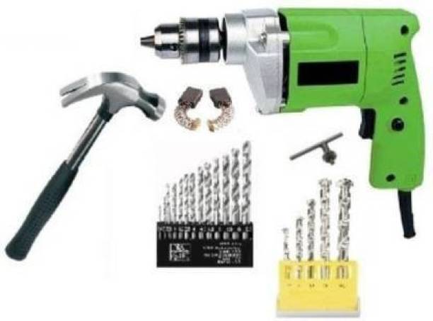ZOLDYCK Curved Claw Hammer With Drill Machine And Concrete, HSS Bits Power &amp; Hand Tool Kit